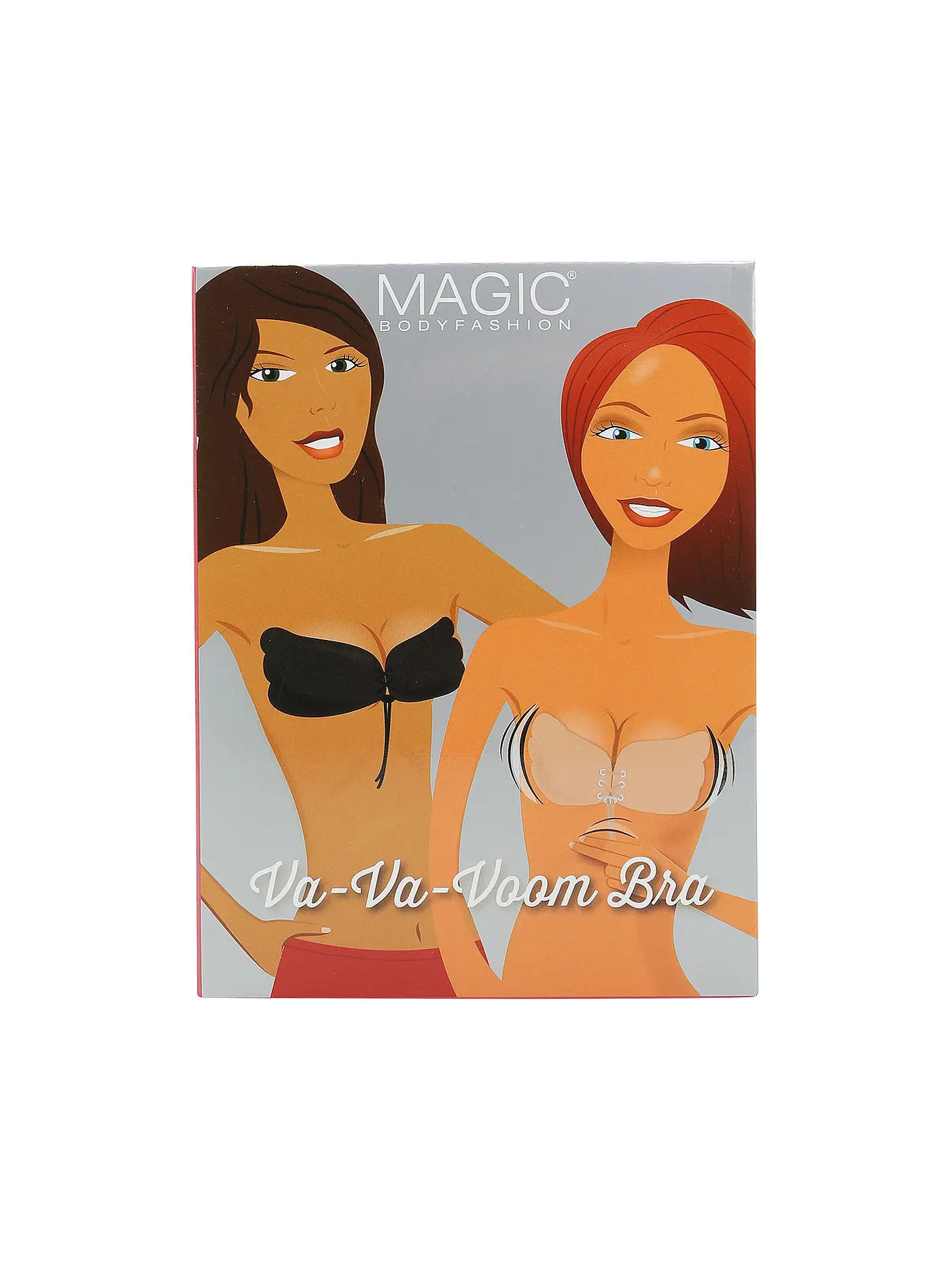 MAGIC BODYFASHION | Va-Va-Voom Klebe-Push Up (Schwarz) | 